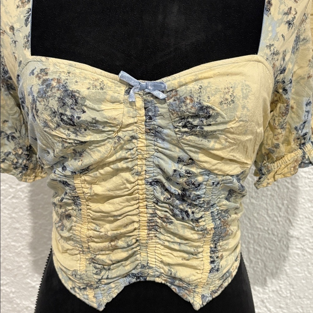 Urban Outfitters Cottagecore Blouse Size Medium Romantic Prairie - Picture 5 of 7
